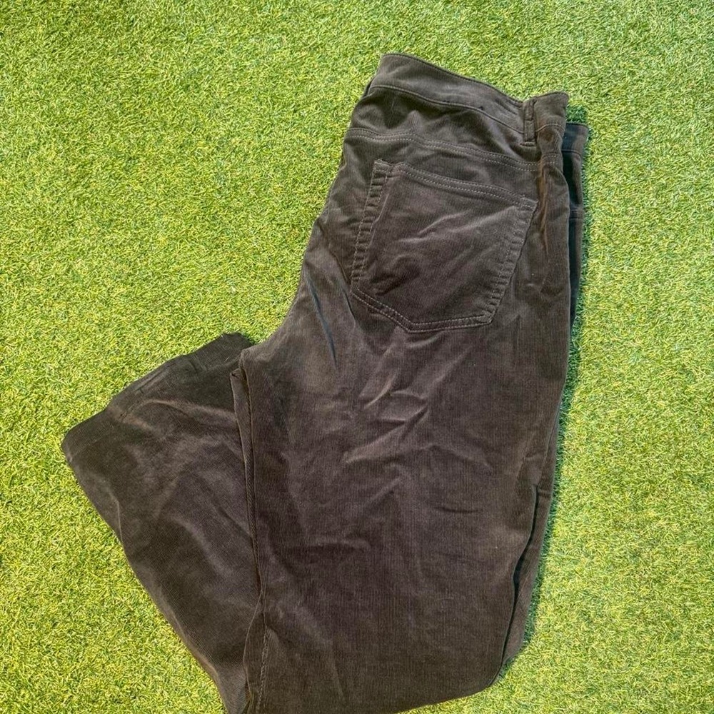 Chaps Black Corduroy Pants Size 14